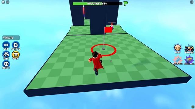 Roblox Obby Ama Bisiklet İle Oynadım - Obby But You're on a Bike смотреть онлайн