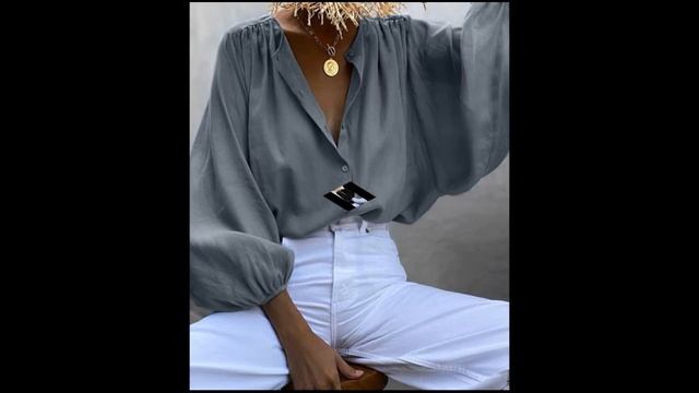 ЖЕНСКИЕ БЛУЗКИ 2020 - 2021. BLOUSES WHICH MAKE A FIGURE BETTER смотреть онлайн