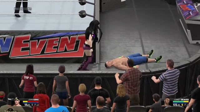 WWE 2K15: Elle Vs John Cena смотреть онлайн