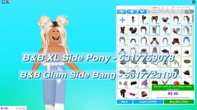 Aesthetic Codes for Hair with Bangs! (Fringe) | Roblox Bloxburg смотреть онлайн