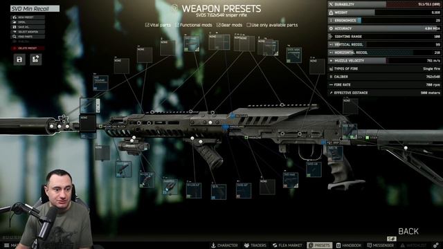 Best SVD Builds - Escape from Tarkov - Build Guide смотреть онлайн