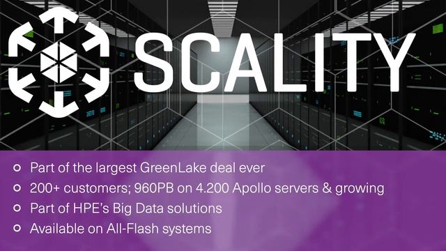 HPE & Scality Storage Partners смотреть онлайн