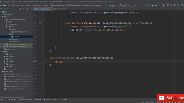 Repository, ViewModel & ViewModelFactory | Search Remote Job App | Part 4 смотреть онлайн