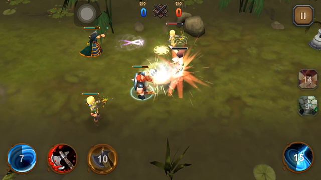 Dungeon and League Ver 2 Trailer - 3 vs 3 Action RPG (MOBA) смотреть онлайн