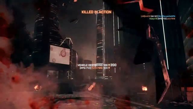 Battlefield 4 Kamikaze RPG vs attack helicopter смотреть онлайн