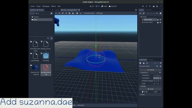 Godot Tutorial : Import and Export mesh and animation from Blender смотреть онлайн