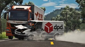 BeamNG Drive — реалистичные аварии и опасные обгоны