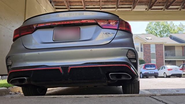 KIA Forte GT Resonator Delete Cold Start + Interior Sound (2022) смотреть онлайн