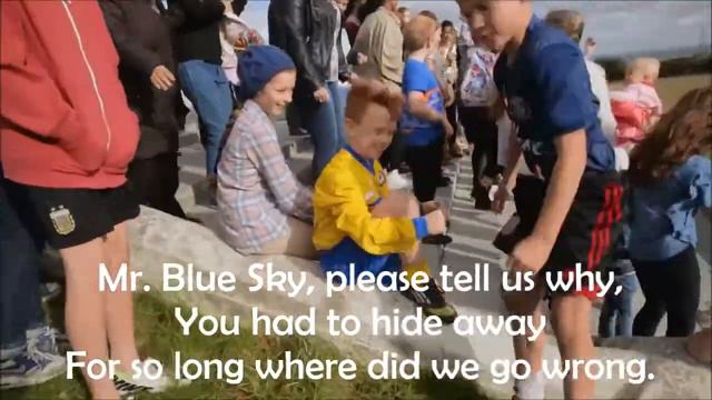 Mr Blue Sky by Connie Talbot lyrics video смотреть онлайн
