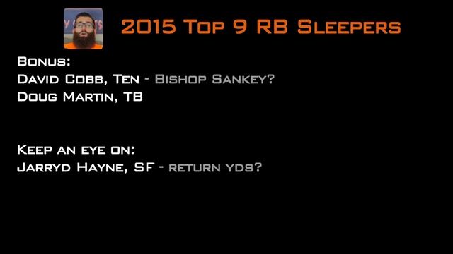 2015 Fantasy Football Sleepers and Busts смотреть онлайн