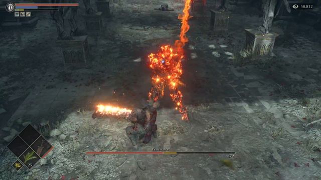 Demon's Souls PS5 - Penetrator vs Dragon Bone Smasher смотреть онлайн