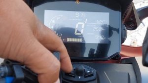 adv160- step by step tutorial on how to adjust time,fuel conz,odo,brightness|on/off HSTC