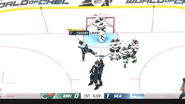 NHL 23 EA Sports 6v6 gameplay PS5 Crosby time смотреть онлайн