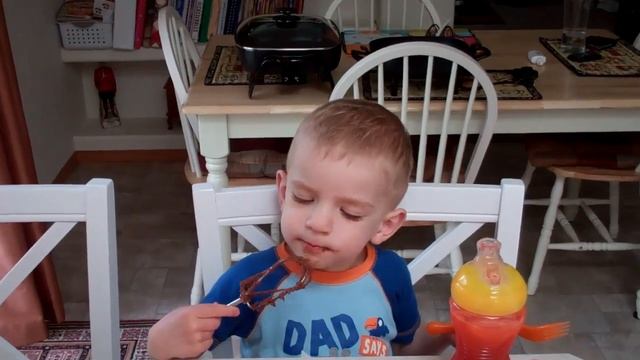 Caden's first batter mixers! смотреть онлайн