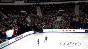 Ванесса Джеймс/Морган Сипре. ЧЕ-2019. Минск. Произвольная программа