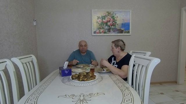 Очень вкусная жареная рыба Треска/Переезд на юг/Купили дом на юге смотреть онлайн