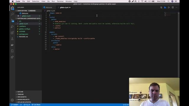 #4 | Kostenlose Landingpage mit Gatsbyjs auf GitLab Pages hosten | Zeit zum hacken смотреть онлайн