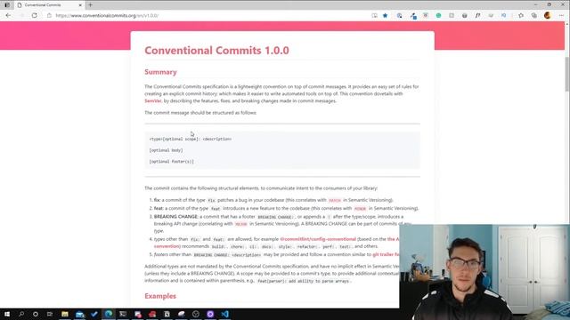 Git Project Setup with Husky, Conventional Commits, and branching strategies. смотреть онлайн