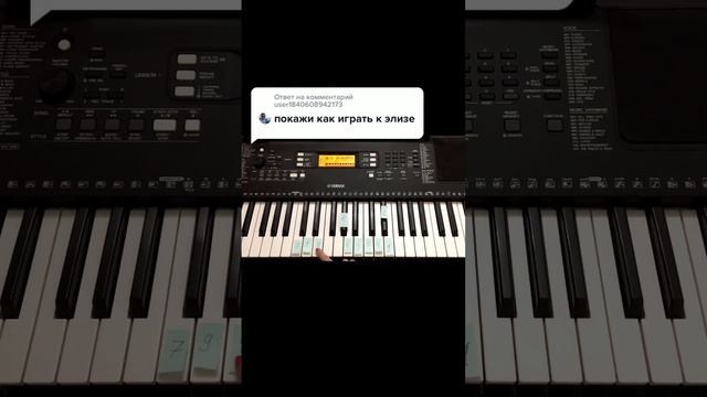 Как играть "К Элизе" на пианино смотреть онлайн