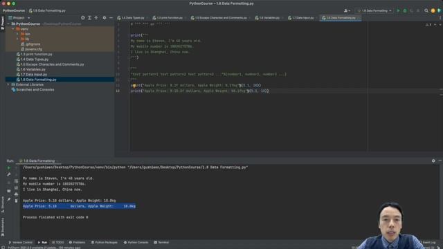 Teens Python Course 05 - input() and Data Formatting, Easy Programming Course for Young Beginners смотреть онлайн