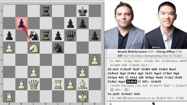 Коварство тяжёлофигурных окончаний ♟ Чемпионат США по шахматам 2021 смотреть онлайн