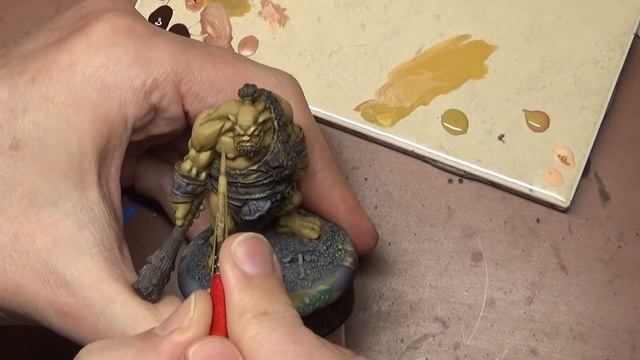 Complete Miniature Painting Guide: Ogre Project Part 1 - Layering Skin Tones смотреть онлайн