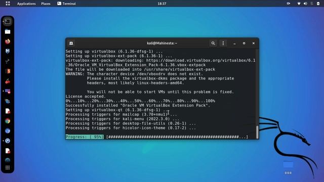 How to Fix Error: VirtualBox Kernel Driver Not Installed (rc=-1908) | Kali Linux ✓ смотреть онлайн