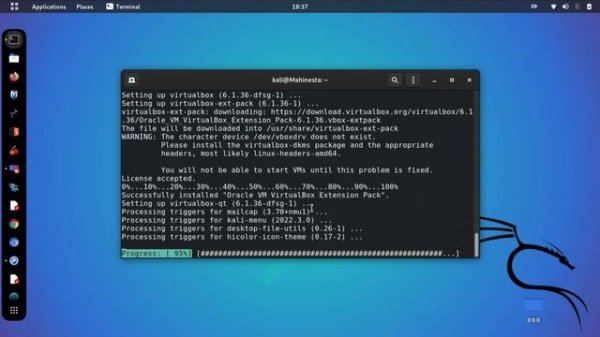 How to Fix Error: VirtualBox Kernel Driver Not Installed (rc=-1908) | Kali Linux ✓