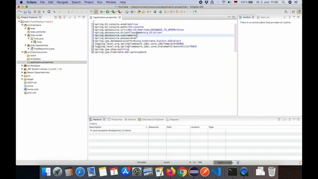 4. Spring boot Example- Configure Application Properties in Arabic [بالعربي] смотреть онлайн