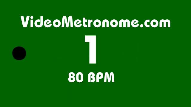 Human Voice 80 BPM Metronome смотреть онлайн
