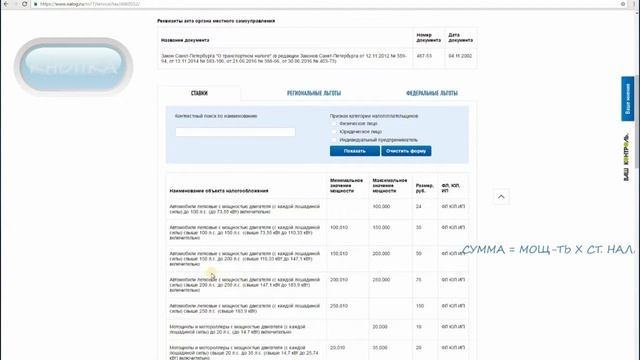 Видеолекция "Транспортный налог" смотреть онлайн