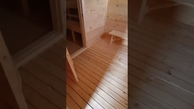 Баня 5х5 из бруса 150х150 смотреть онлайн