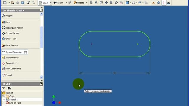11 Applying sketch dimensions смотреть онлайн