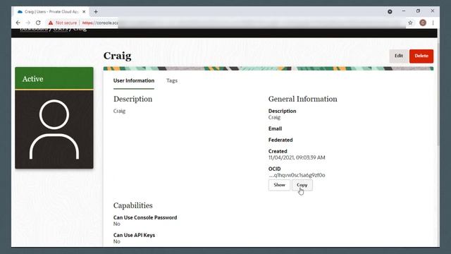 Configure the OCI CLI смотреть онлайн