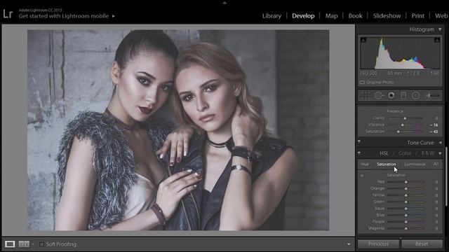 FASHION тонировка в lightroom смотреть онлайн