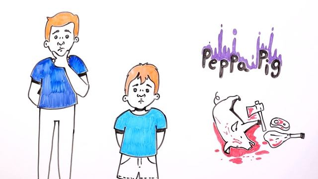 The death of George (Pig) ? Draw My Life Horror Stories смотреть онлайн