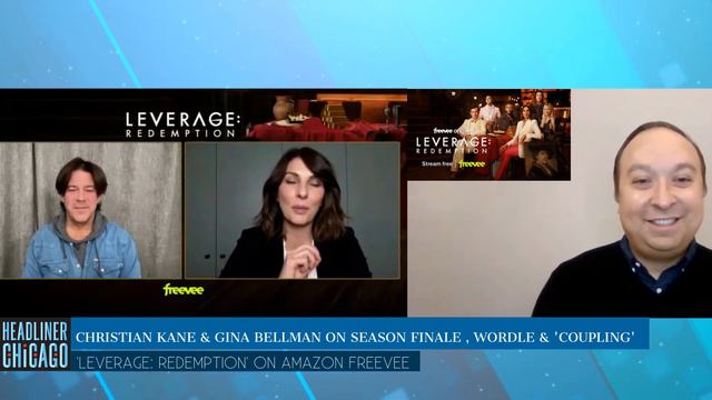 Gina Bellman & Christian Kane interview Leverage: Redemption season finale #leverageredemption смотреть онлайн