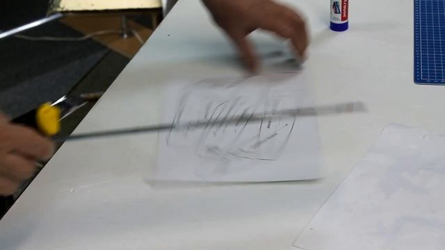 Контурная модель копия планера с импульсным стартом "МИГ-15" смотреть онлайн