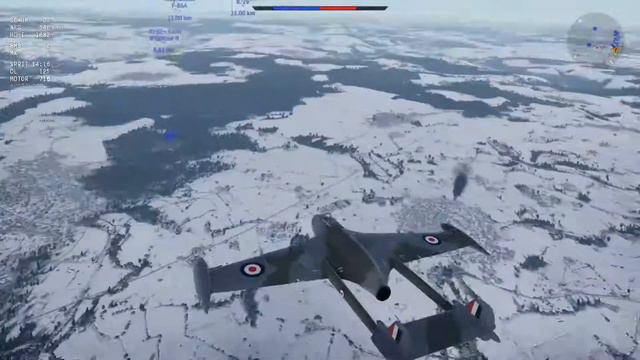 Buy a Talisman #6 - Venom FB.4 - War Thunder Gameplay RB смотреть онлайн