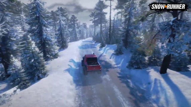 New Map Winter Wilderness In SnowRunner Season 9 @TIKUS19 смотреть онлайн