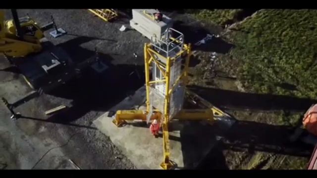 CabLIFT - Лифт для крановщика и монтажников башенного крана Potain смотреть онлайн
