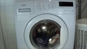 Whirlpool Primo 1406 UM Quick wash, Cold wash program washing machine, test example movie 254