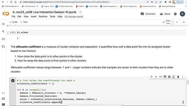 Data Analytics with Python: Live Interaction Session 10 (K Means and Hierarchical Clustering) смотреть онлайн