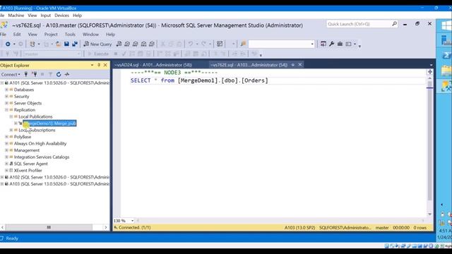 Merge Replication in SQL Server || Part - 5 || Replication in SQL server смотреть онлайн