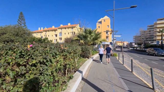 Vilamoura winter walking tour in the Algarve Portugal смотреть онлайн