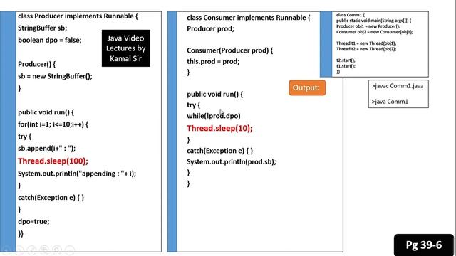 C39 V7 PRODUCER CONSUMER PROBLEM BUSY WAITING PG 39 6 смотреть онлайн