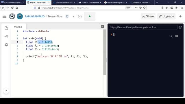 C - Aula 11 - Tipos Básicos, parte 2 (float, double, long, e outros) смотреть онлайн