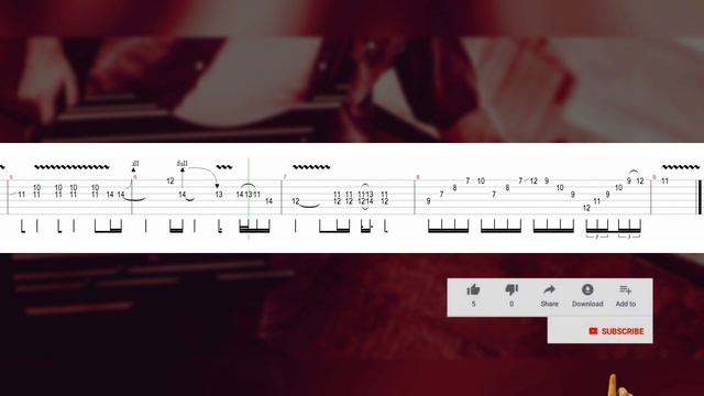 Megadeth - A Tout Le Monde (Guitar Solo Backing Track + TABS) смотреть онлайн