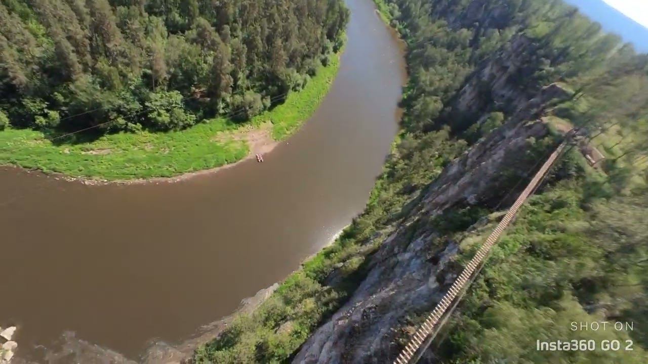 Большие Айские Притёсы. Mobula 8 & Insta360 GO 2.