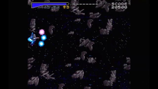 Super Nintendo (Snes) 16-bit Choujikuu Yousai Macross Scrambled Valkyrie  Stage 1